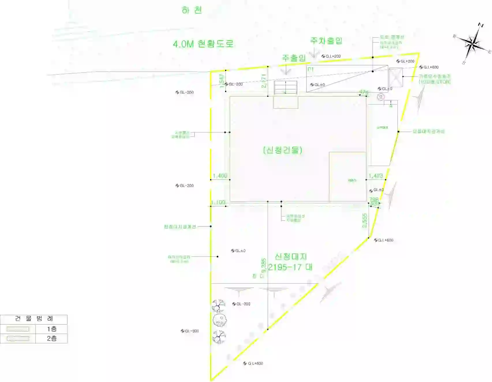 별내동 2195-17 배치도 이미지